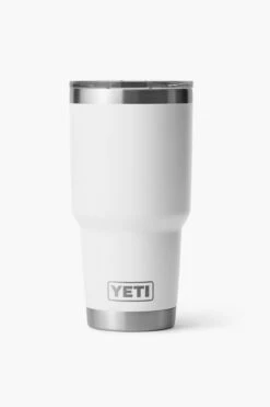 Yeti White Rambler 30oz Tumbler