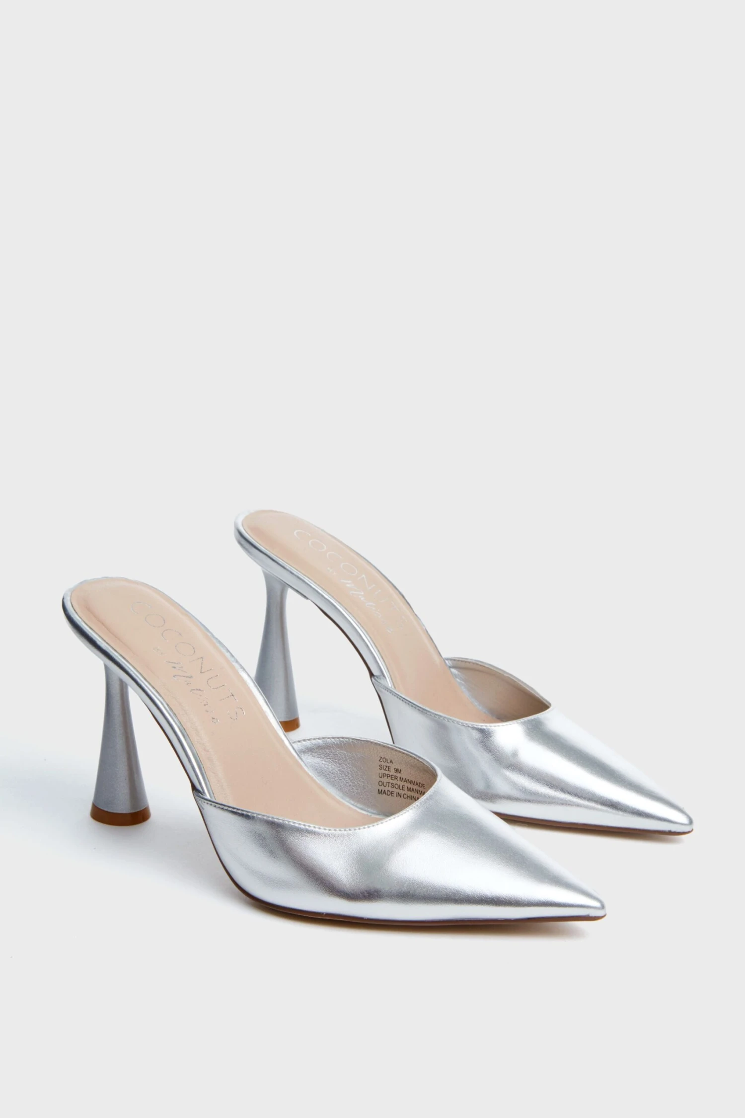 Matisse Silver Zola Heels 4 Matisse Silver Zola Heels - Image 4