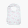 Pink Toile Feeding Bib