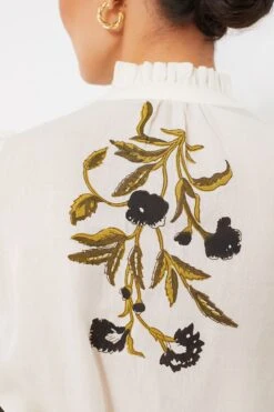 Ivory Lily Annabel Olive Valley Shirt -Outfit And Shoe Sales Store o6fBupDzDb0q8G2dvGzfAfsaMikYpCxT 1