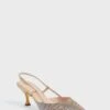 Multi Gold Ocean Lurex Jocelyn Heels