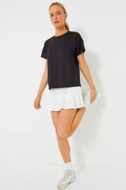 Black Short Sleeve Ryan Boyfriend Tee -Outfit And Shoe Sales Store ohzq5j5mpPtLfKRWUpLmN21pschSjRes 1