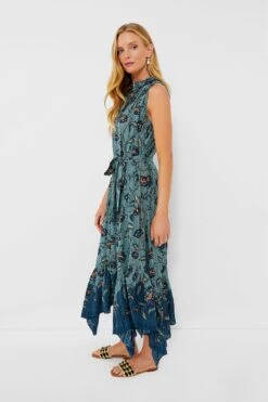 ULLA JOHNSON Cornflower Beverly Dress -Outfit And Shoe Sales Store ojhPny45w0aQx7JPdcXv17mXIppaHouv 1