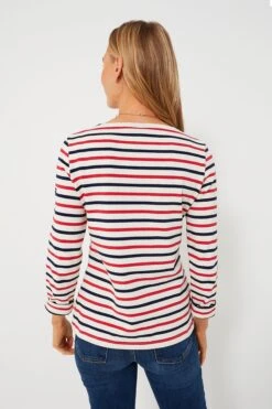 SAINT JAMES Ecru-Marine-Tulipe Meridame II Tri -Outfit And Shoe Sales Store pAKww1w0WXKCsTxLUw6RBnw0ARAJ39E4 1