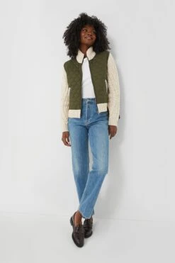 Veronica Beard Army And Oatmeal Patra Mixed Media Jacket -Outfit And Shoe Sales Store pJn4As38SslC7Fu65wAL2mJ7s4LwIQC7 1