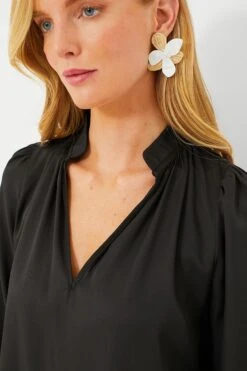 Black Phillipa Blouse -Outfit And Shoe Sales Store phTxOpBbWFll5FxenblJEPsYQKaRKsSN 1