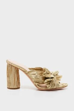 Loeffler Randall Gold Penny Knot Mules -Outfit And Shoe Sales Store px03fuVpKzffi1AzwFLVz6v19N9GKrjc 1