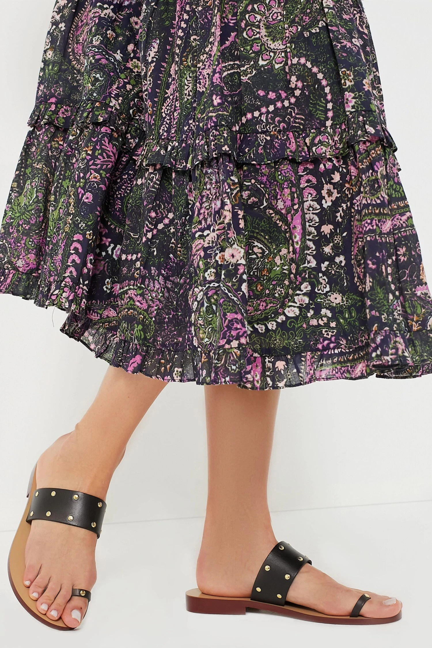 Caymen Paisley Purple Darcy Ankle Skirt 6 Caymen Paisley Purple Darcy Ankle Skirt - Image 6