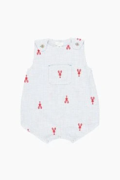 Lobster Check Baby Boys Noah Jumper