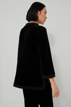 Black Velour Jojo Top -Outfit And Shoe Sales Store qJ6W1nSMixV9XvMNkLDewdrEdBL00pIi 1