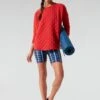Red Ally Swing Sweatshirt