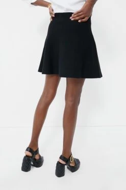 Black Knit Margaret Mini Skirt -Outfit And Shoe Sales Store qauA0IbYZqYKcKZtGcipw9dvrvNgpzcr 1