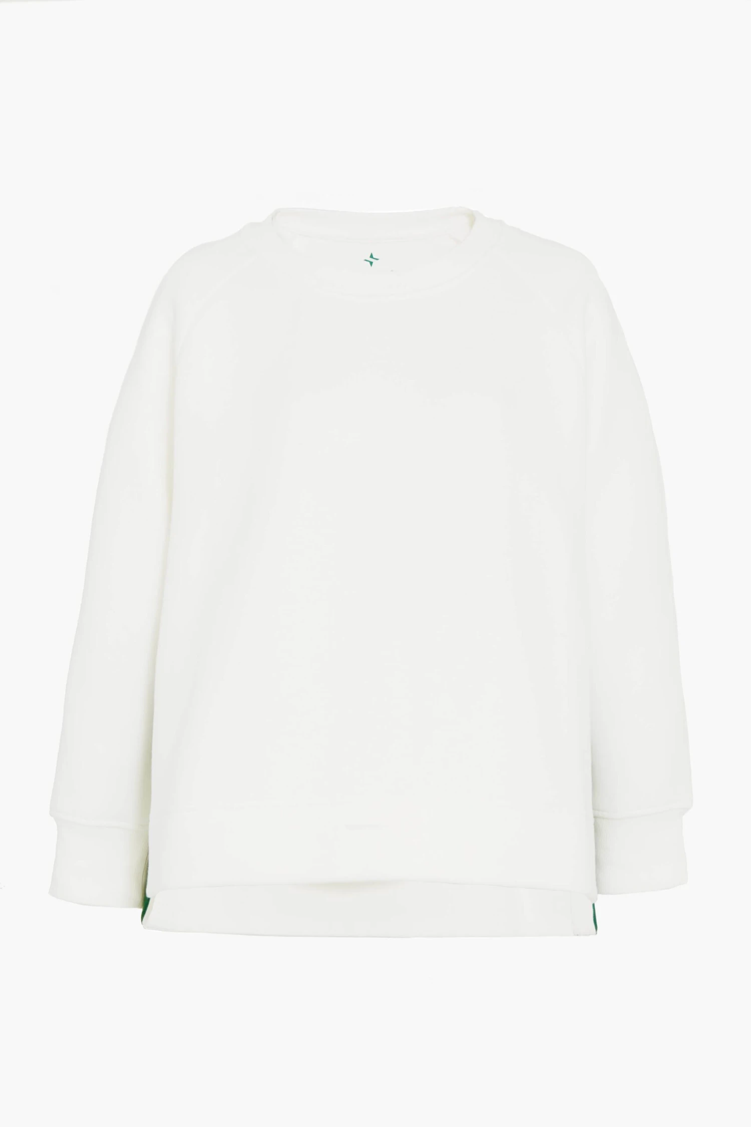 White And Green Stripe Maggie Pullover 7 White And Green Stripe Maggie Pullover - Image 7