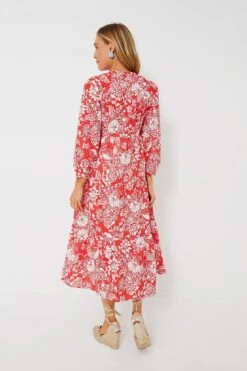 Red Floral McCauley Midi Dress 9 Red Floral McCauley Midi Dress -Outfit And Shoe Sales Store qjm5h30eAeApmJcgaAGhHyRIZNOmvQ5I 1