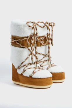 Moon Boot Whisky Off White Icon Shearling Boots -Outfit And Shoe Sales Store qxUgu0OJgypSmV9smadPpEatzzK7vnj9 1
