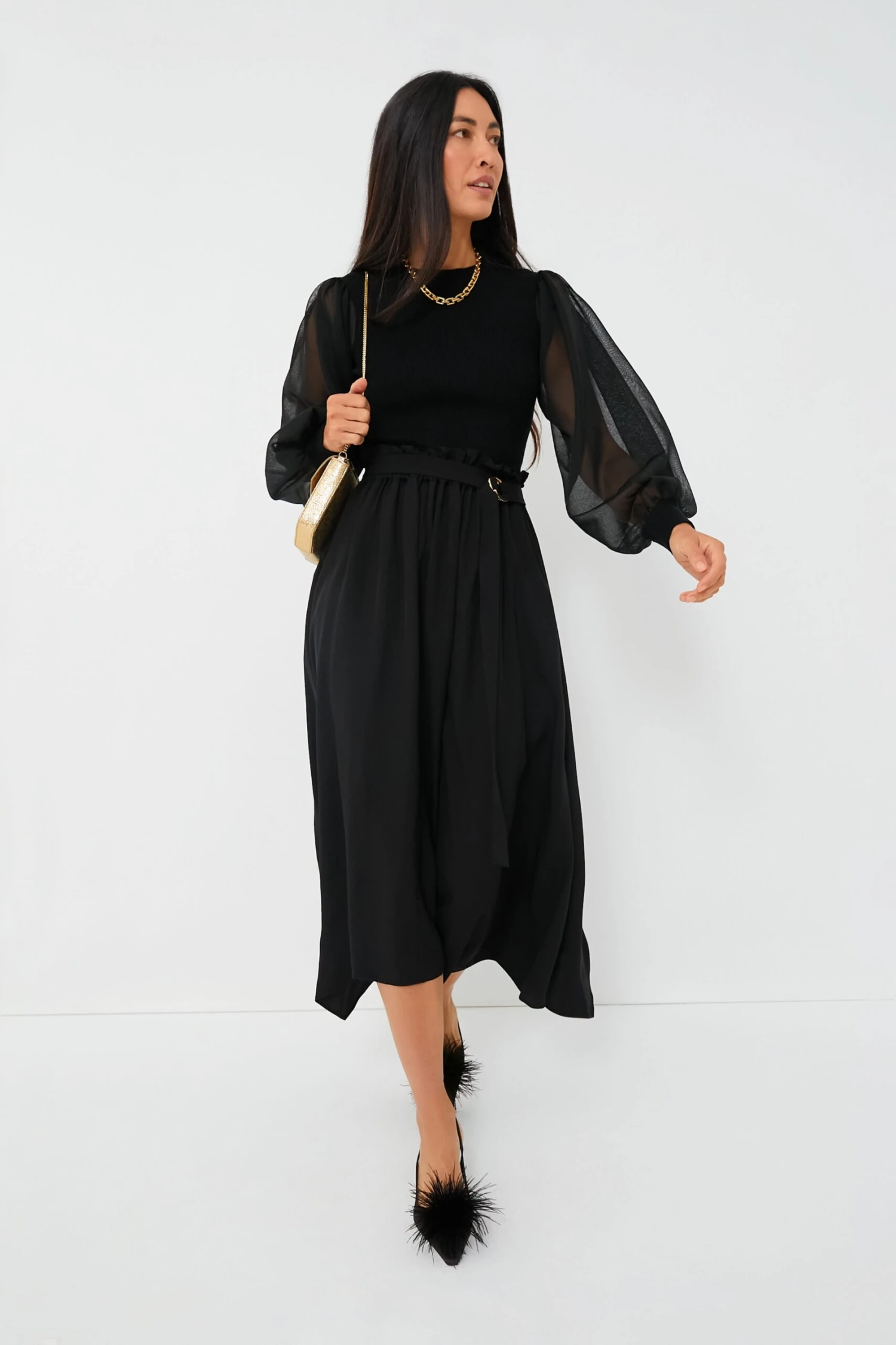 ULLA JOHNSON Noir Sabrina Pullover 2 ULLA JOHNSON Noir Sabrina Pullover - Image 2