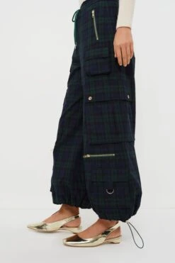 CYNTHIA ROWLEY Blackwatch Plaid Cargo Pants -Outfit And Shoe Sales Store rAp39tT9pXhSStor5RFBMy4rAdzkNBiZ 1