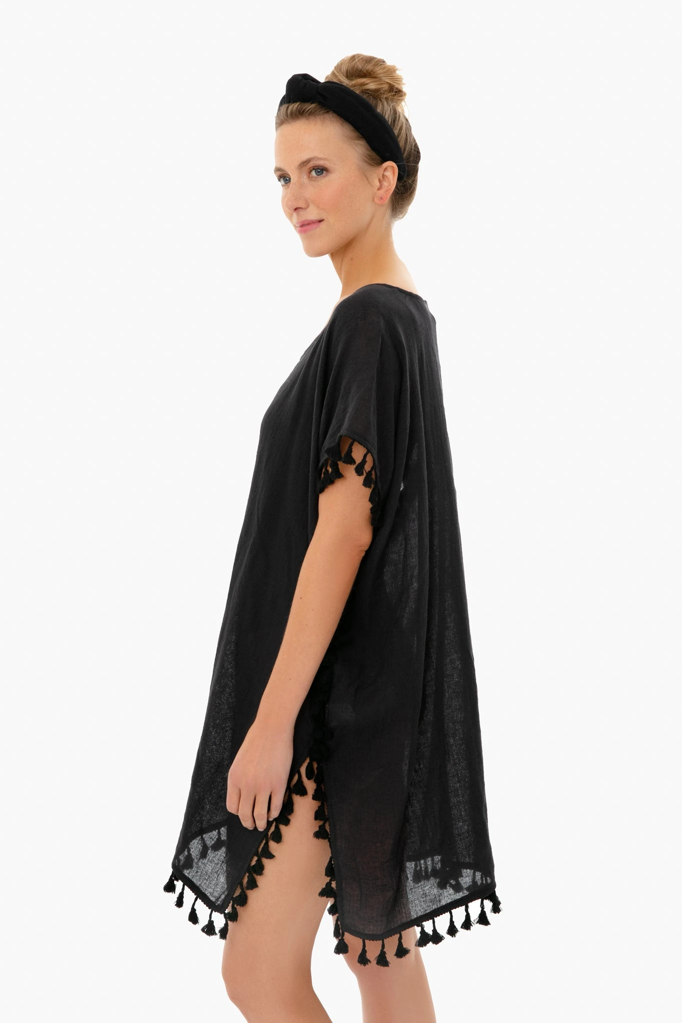 Black Katie Caftan 3 Black Katie Caftan - Image 3