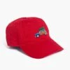 Exclusive Needlepoint Christmas Dad Wagon Hat