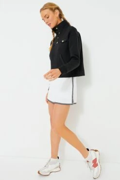 Black Snap Neck Bailey Pullover -Outfit And Shoe Sales Store rdq4BesdEjesMD07PRNlpvS9fdItMWcD 1