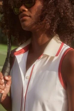 White And Red Sterling Tennis Dress -Outfit And Shoe Sales Store s0xImHygleOJQY00tbza0S8xLgTJFUmJ 1