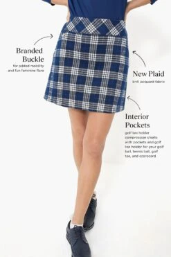 Navy Plaid 17 Inch Helen Golf Skirt 12 Navy Plaid 17 Inch Helen Golf Skirt -Outfit And Shoe Sales Store s4pdho2GYSvTpXi58byMvHYFljfUavQL 1
