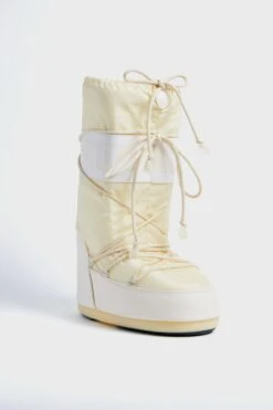 Moon Boot Cream Icon Nylon Boots
