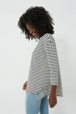 Navy Striped Knit Popover -Outfit And Shoe Sales Store sYzHRzZl7zYV2N5Lo0TcDEhxqMkfO9eG 1
