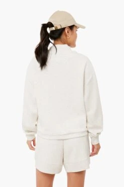 Varley Ivory Marl Betsy Sweat -Outfit And Shoe Sales Store sfyRnXjO9WuhGmk1MmZmXGXk6scgjg3w 1