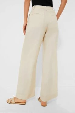 Sandshell Air Linen Pleated Trousers -Outfit And Shoe Sales Store sxnezSpWNlGERqNsg18HZHnOMXvANF79 1