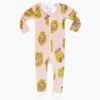 Artichoke Organic Cotton Zipper Pajama