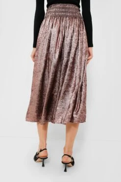 Rose Gold The Viola Skirt -Outfit And Shoe Sales Store tJrdFJ4z9PgDUIdmkzqO2F0UNlahcBc3 1