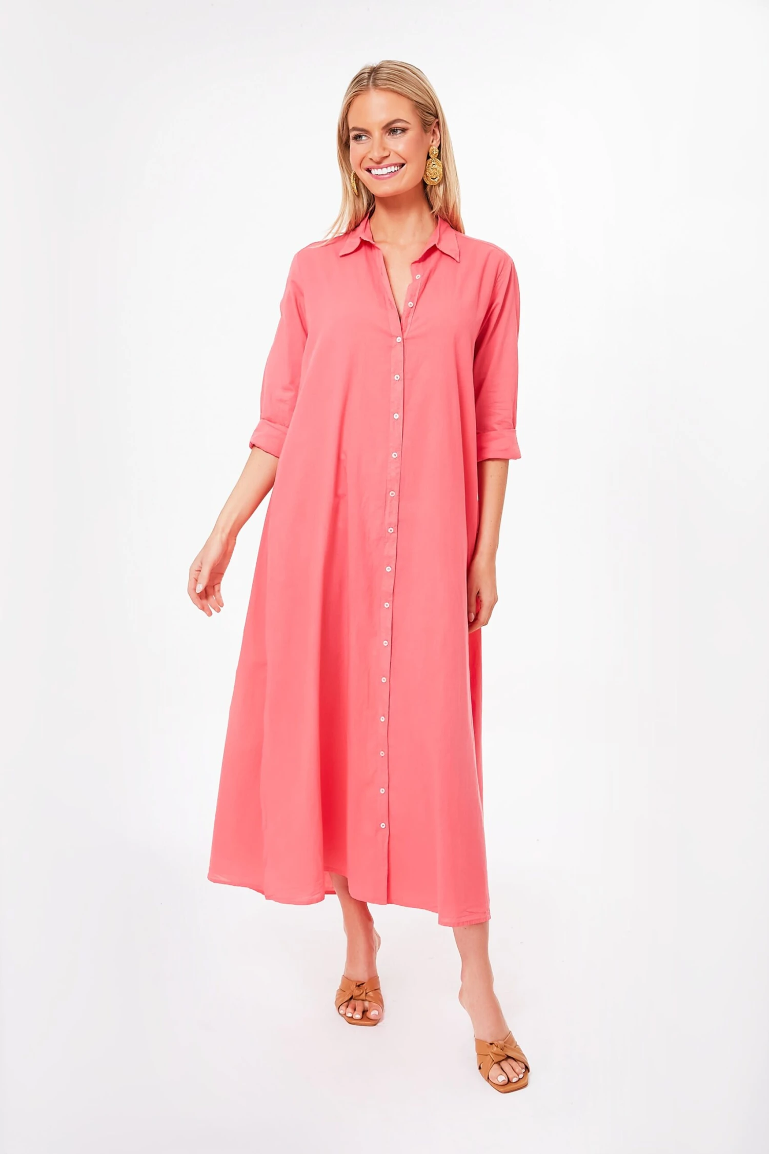 Coral Glow Boden Dress 1 Coral Glow Boden Dress