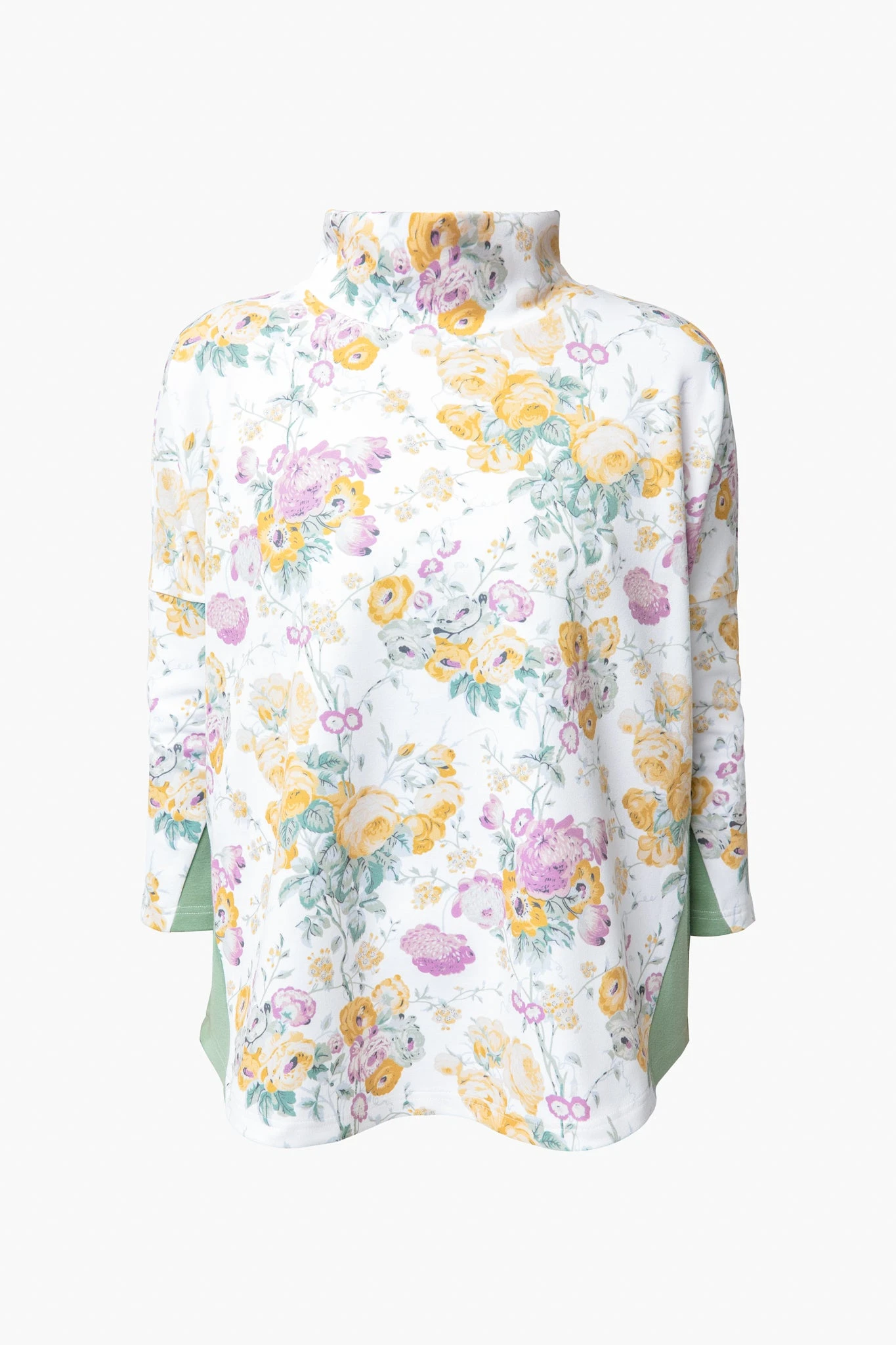 Meadow Green Chintz Ally Swing Sweatshirt 5 Meadow Green Chintz Ally Swing Sweatshirt - Image 5