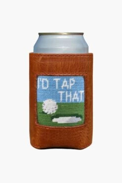 I'd Tap That Needlepoint Can Cooler