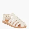 White Homeria Sandals