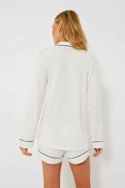 Eberjey Ivory Gisele Long Sleeve Short PJ Set 8 Eberjey Ivory Gisele Long Sleeve Short PJ Set -Outfit And Shoe Sales Store vUzXqV53RZnNNCOp091PSoMo9aIQ3Z0b 1