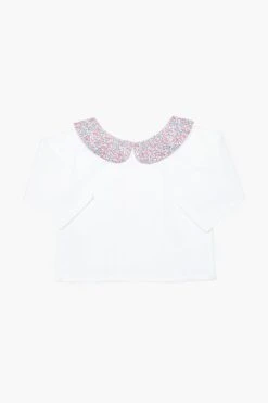 Double Button Blouse And Liberty Eloise Bloomer Set