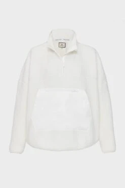 White Fleece Cady Quarter Zip -Outfit And Shoe Sales Store vfLKb8es4HGBQRC6B3Wjje3dczUsntyf 1