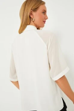 Marella Wool White Cerbero Blouse -Outfit And Shoe Sales Store vw0cCNbbTYvxjqWEcK0ULPXXE2agmuFU 1