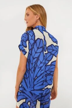 Matuna Blue Nilu Shirt -Outfit And Shoe Sales Store w9fEjoXT7TlOwSyj5FAG8ZvC8sIXza6M 1