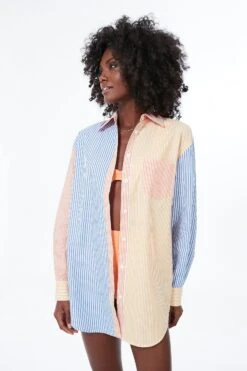 Solid & Striped Pacific Blue Stripe Oxford Tunic 9 Solid & Striped Pacific Blue Stripe Oxford Tunic -Outfit And Shoe Sales Store wsqifoBdaijn68P9BIz8KAQhlOjnRBVC 1