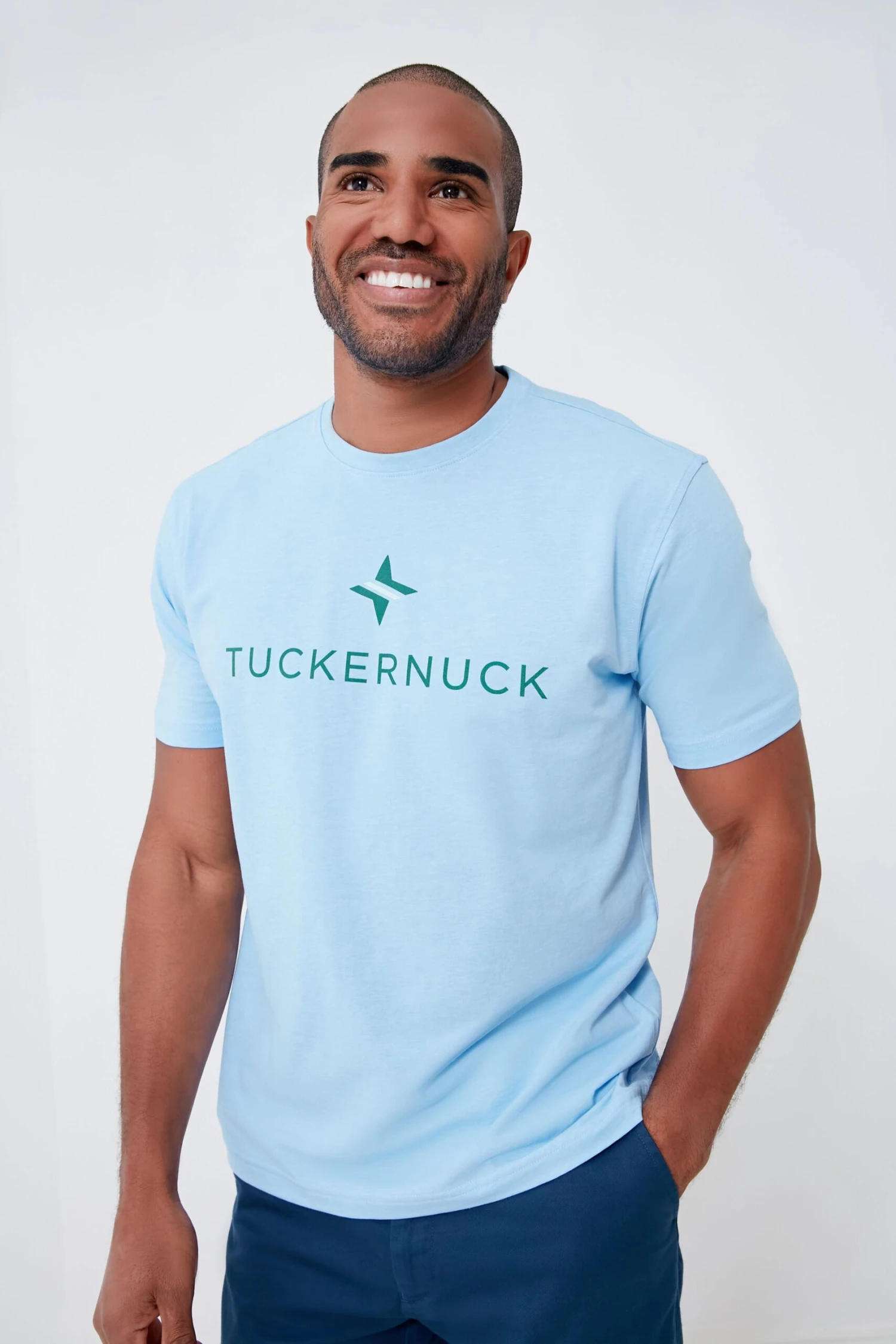 Peter Millar Cottage Blue Tuckernuck Tee 2 Peter Millar Cottage Blue Tuckernuck Tee - Image 2
