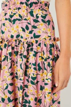 Exclusive Pink Multi Ruffled Maxi Skirt -Outfit And Shoe Sales Store xGC3Fe59NTco8kmDuMr72blPzxpKbkW4 1