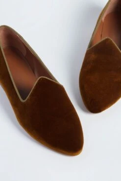 Tobacco Velvet Venetian Slippers -Outfit And Shoe Sales Store xGFZrF5b0fYWrLdUwWpUCOC4CHViujR6 1