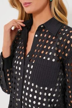 Solid & Striped Black Eyelet Oxford Tunic -Outfit And Shoe Sales Store xcA0rrBW0aZmRukbVXH3E6deGDxqaKbG 1