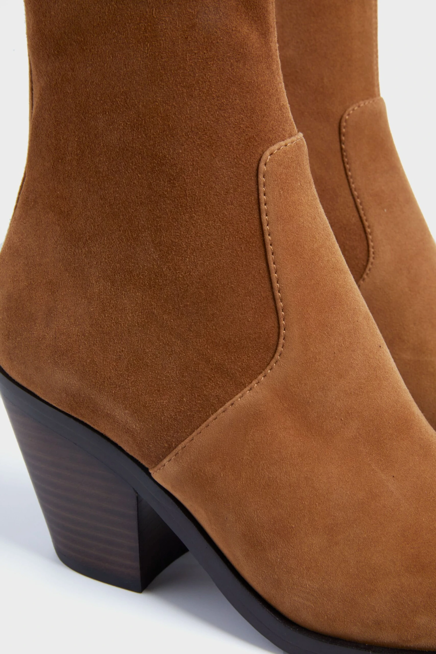 Loeffler Randall Cacao Stretch Suede Reese Boots 5 Loeffler Randall Cacao Stretch Suede Reese Boots - Image 5