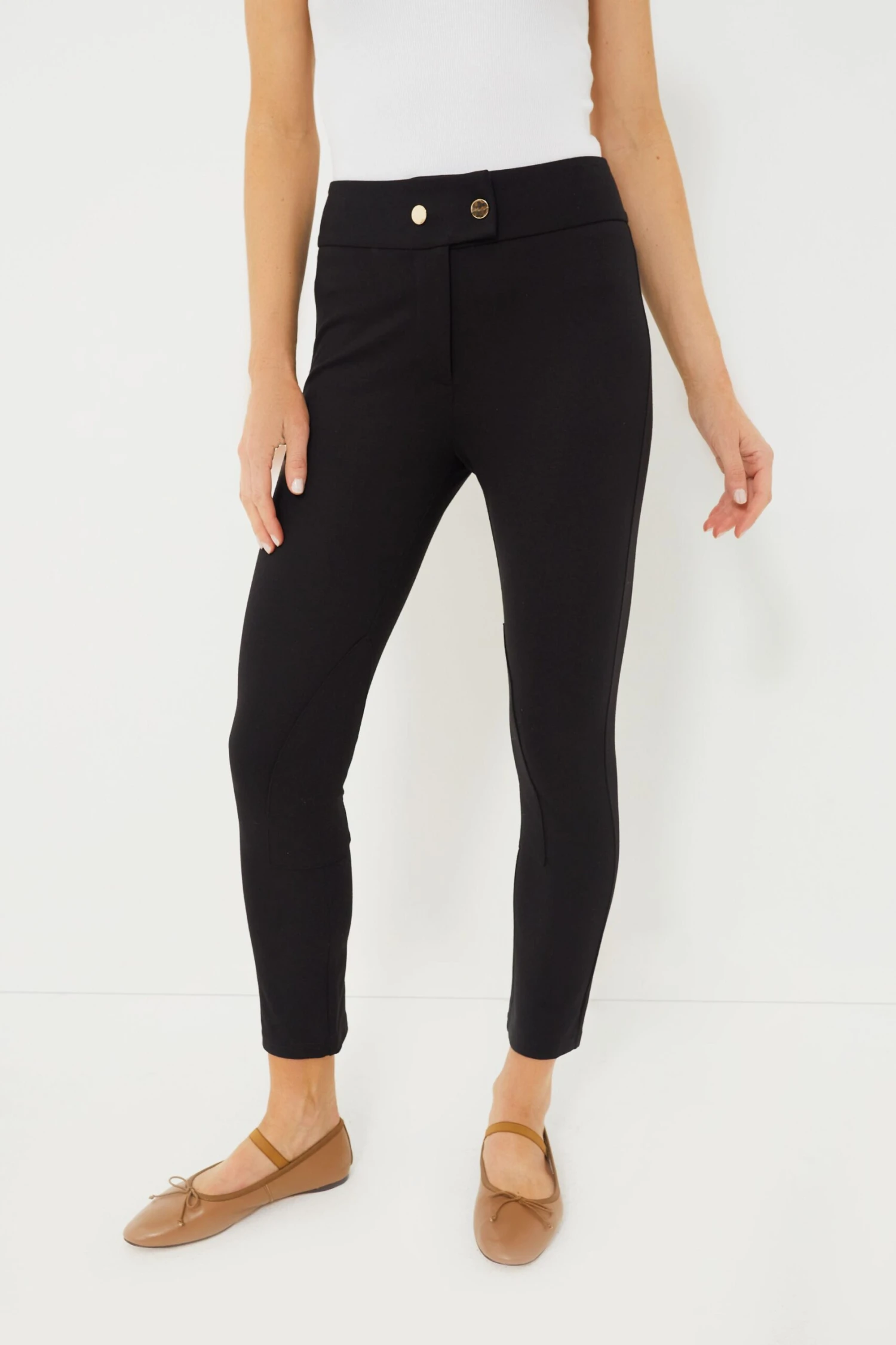 Black Ponte Bridwell Riding Pants 1 Black Ponte Bridwell Riding Pants