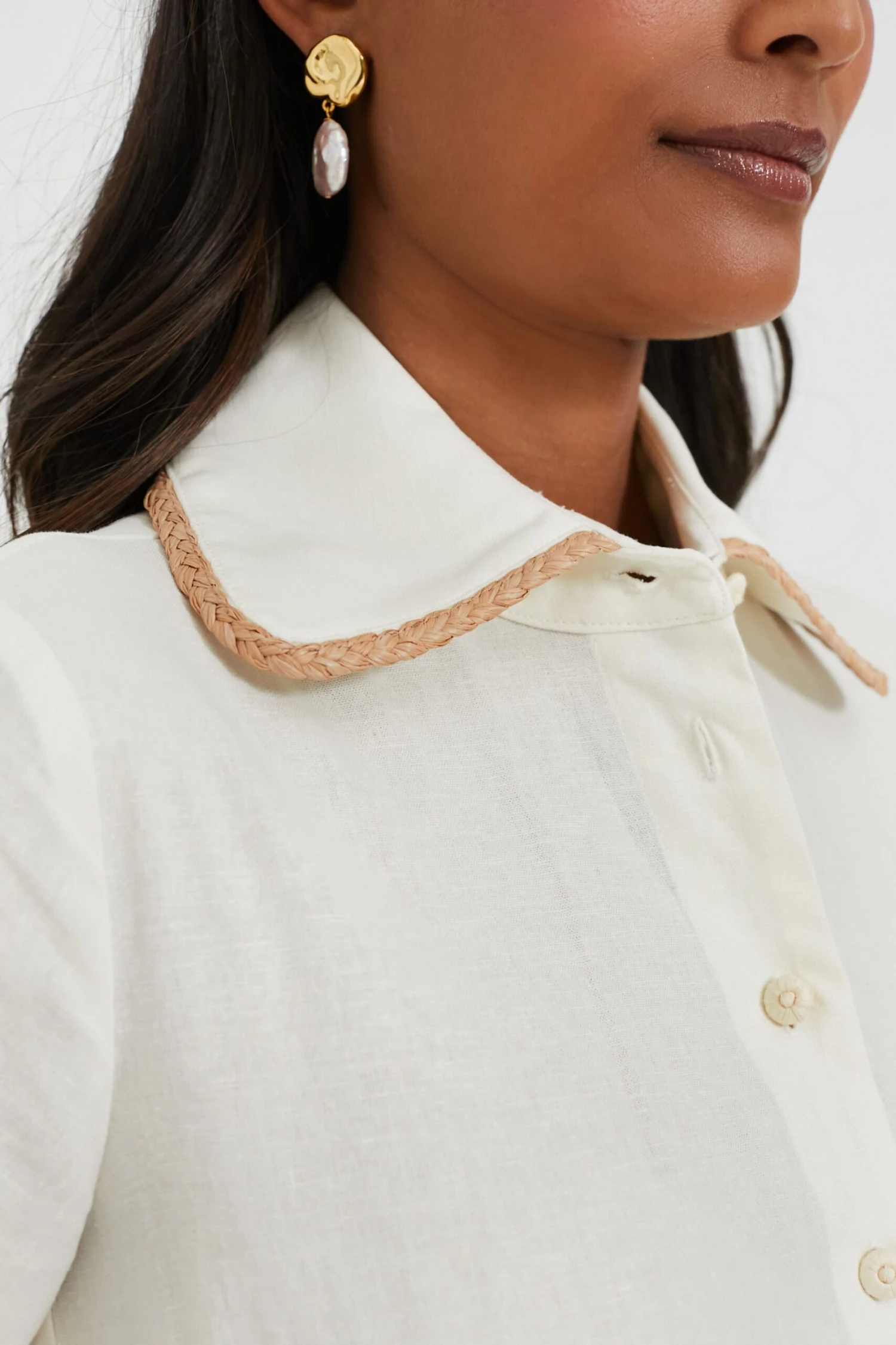 Off White Lucia Shirt Dress 5 Off White Lucia Shirt Dress - Image 5