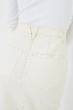 Veronica Beard Ecru Breves Midi Skirt -Outfit And Shoe Sales Store y4oDDjocR1QXDJDNjAweGjHJtBthoadN 1